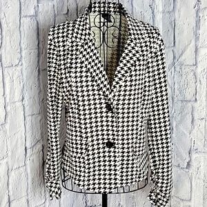**DECODED‎ Houndstooth Lightweight Jacket Medium